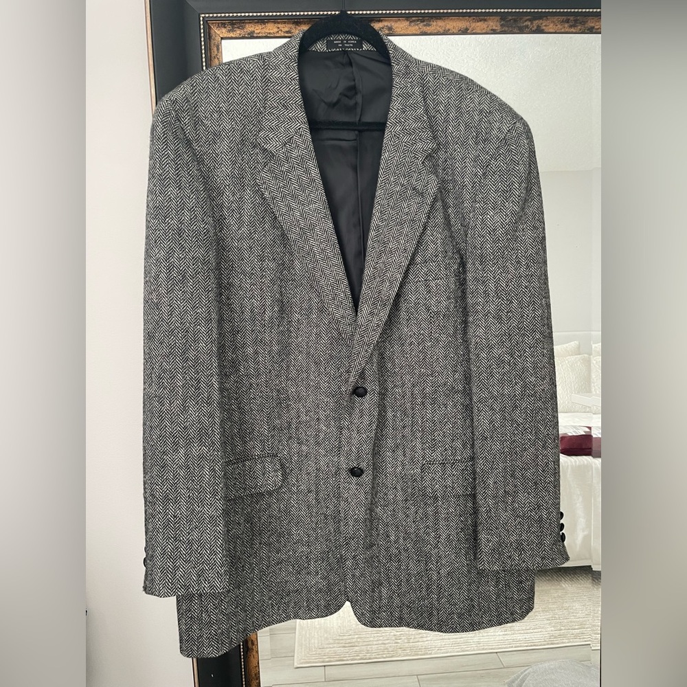 ENRICO GELINI 100% Wool Classic Blazer